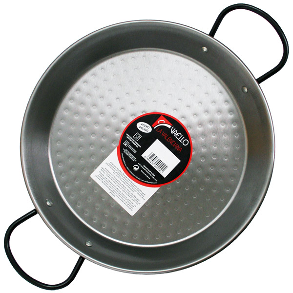 Valencian Paella Pan (Polished Steel) Vaello