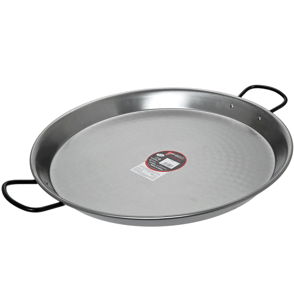 55cm Polished Paella Pan - Stainless Steel Valencian Paellera- Next Day Del...