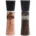 Pack Pink Salt & Black Pepper Corns (Huge Grinders) - Carmencita