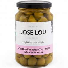 Whole Green ‘Pelotin’ Olives - José Lou (335 g)