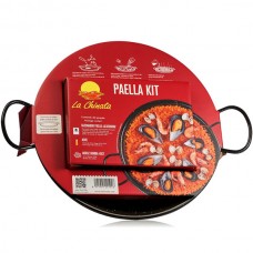 Paella Kit with Paella Pan (30 cm) - La Chinata