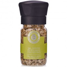 Sea Salt Flakes & Herb Mix (Grinder) - La Chinata (35 g)